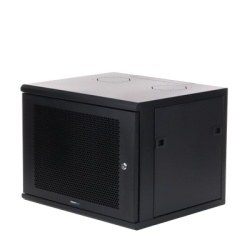 LINKEDPRO BY EPCOM LW-06-05-06-UB Gabinete Linkedpro de Montaje en Pared de 19in Puerta Perforada 6 UR 340 mm de Profundidad Color Negro