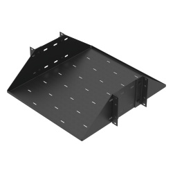 LINKEDPRO BY EPCOM SCH19X3U4P Charola para Soportar Equipos en Rack de 19" Profundidad Ajustable hasta 484 mm. 150 Kg de Carga Compatible con Racks de Doble Perforacion 3U