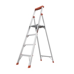 Little Giant Ladder Systems FLIPNLITE-4C Escalera con 4 peldanos de 1.8 metros de aluminio.