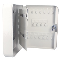 LOCK SYS-CLL-36 Caja para llaves con capacidad para 36 llaves/ Medidas 160 x 200 x 75 mm (ancho x alto x profundidad)/Fabricada en acero/ Cerradura con llave.