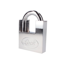 LOCK SYS-L22-A70-DCSB Candado de acero con Guarda Anti Palanca/ Acabado en Cromo Satinado / Doble Cerrojo / Medida 70 mm/ Nivel de seguridad 7/ 4 Llaves Abloy.