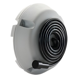 LOUROE ELECTRONICS VERIFACT-B Microfono omnidireccional captacion de sonido hasta 5 mts en cualquier direccion compatible con todas las marcas de camaras extension de cable de 1 m para utilizarse cuan