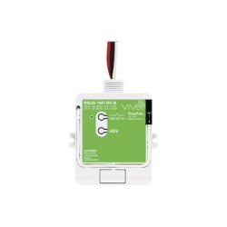 LUTRON ELECTRONICS RMJS16RDVB Modulo de relevador inalambrico PowPak con Softswitch para cargas de iluminacion de proposito general 16 A 120/277 V Clear Connect RF compatible con hub Vive