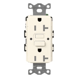 LUTRON ELECTRONICS SCR15GFSTBI RECEPTACULO TOMACORRIENTE 15A CON BOTON RESET