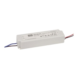 MEANWELL LPV6024 FUENTE DE PODER LED 60W 24V 2.5A