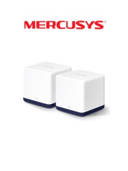 MERCUSYS MER4220002 MERCUSYS HALO H50G(2-PACK) - Sistema Wi-Fi Mesh AC1900 para todo el hogar con red unificada roaming continuo cobertura completa doble banda Wi-Fi de 1.9 Gbps control sencillo m