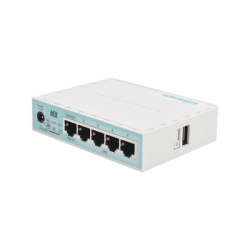 MIKROTIK RB750GR3 (hEX) RouterBoard 5 Puertos Gigabit Ethernet 1 Puerto USB y version 3