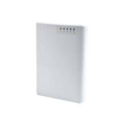 MIKROTIK RB750P-PBR2 (PowerBox) RouterBoard 5 Puertos Fast Ethernet con PoE Pasivo para exterior