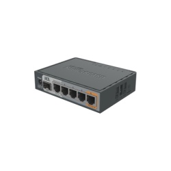 MIKROTIK RB760IGS (hEX S) Router Dual Core 5 puertos Gigabit 1 Puerto SFP PoE in PoE Out