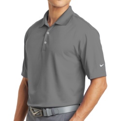 NIKE C373749S/G Playera Polo Dri-FIT color Gris Obscuro para Hombre