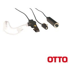 OTTO V1-10265 Kit de Microfono-Audifono profesional de 3 cables para KENWOOD NX-340/320/420 TK-3230/3000/3402/3312/3360/3170