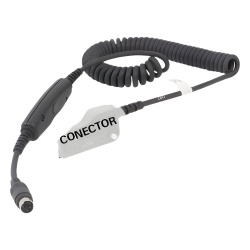 OTTO V3-10784 Cable modular intercambiable para KENWOOD NX-200/300/410/5000 TK-480/TK2180/3180
