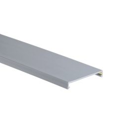 PANDUIT C2LG6 Tapa para Canaleta Ranurada de 2.25 in de Ancho 1828.8 mm de Largo Color Gris
