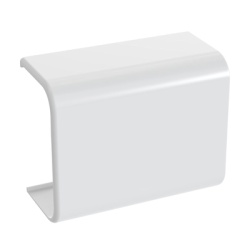PANDUIT CF10WH-X Union recta para uso con canaleta LD10 material ABS Color Blanco