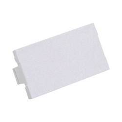 PANDUIT CHB2MIW-X Modulo de Tapa Ciega (Inserto Ciego) de 1/3 Color Blanco Mate 1 Pieza