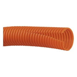 PANDUIT CLT50F-C3 Tubo Corrugado Abierto para Proteccion de Cables .50 (12.7 mm) de Diametro 30.5 m de Largo Color Naranja