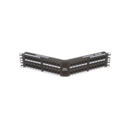 PANDUIT DPA48688TGY Panel de Parcheo de Impacto (110) Angulado Categoria 6 de 48 Puertos 2UR