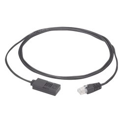 PANDUIT EA001 Sensor de Monitoreo Ambiental de Temperatura Para Gabinetes de Telecomunicaciones o Centros de Datos Compatible con PDU s G5 SmartZone de Panduit Con Cable de 2 Metros
