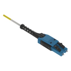 PANDUIT F92RLU1U1ONM003 Jumper de Fibra Optica Monomodo 9/125 OS1/OS2 LC-LC Uniboot Duplex LSZH Color Amarillo 3 Metros
