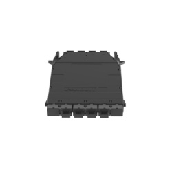 PANDUIT FHMZO-32-M Cassette HD Flex? Para 32 Fibras Multimodo OM4 de 4 MPO(8F) Macho a 4 MPO(8F) Macho Color Gris