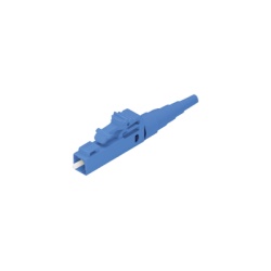 PANDUIT FLCSSBUY Conector de Fibra Optica Monomodo OS2 9/125 LC Simplex Pulido en Campo Color Azul