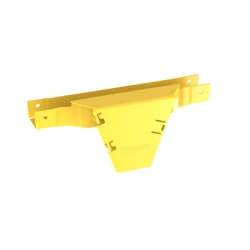 PANDUIT FVTHD2X2LYL Accesorio en T con Conexion Horizontal y Bajada Vertical a 90Âº Para Canaletas FiberRunner? 2x2 Color Amarillo