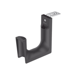 PANDUIT JP4CMB-X20 Sujetador STRONGHOLD tipo J (J-Hook) Con Soporte para Montaje en Techo Para 180 Cables Cat6 Nylon 6.6 Color Negro 10 piezas