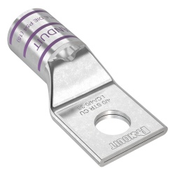 PANDUIT LCA4/0-38-X Zapata de Compresion de Cobre con Orificio 3/8" para Cable 4/0 AWG. 1 Piezas