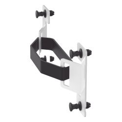 PANDUIT MSBRKT Kit de Soporte de Correa Para Uso con Gabinetes Multiproposito de Instalacion a Presion Color Blanco