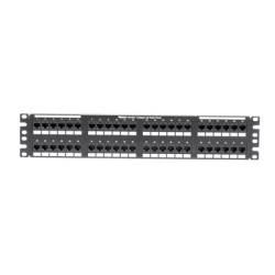 PANDUIT NK5EPPG48Y Panel de Parcheo de Impacto 110 Plano Categoria 5e de 48 Puertos 2UR