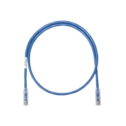 PANDUIT NK6PC35BUY Cable de Parcheo UTP Categoria 6 con Plug Modular en Cada Extremo - 10.67 Metros (35 Pies) - Azul