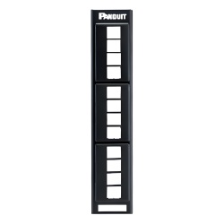 PANDUIT NKFP12W Panel de Parcheo Modular Keystone (Sin Conectores) de Montaje en Pared Usando Accesorio Wb89d 12 Puertos