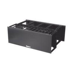 PANDUIT NM4 Organizador de Cables Horizontal NetManager de Alta Densidad Doble (Frontal y Posterior) Para Rack de 19in 4UR