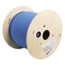 PANDUIT PFL6X04BU-CEG Bobina de Cable Blindado F/UTP de 4 Pares Cat6A Soporte de Aplicaciones 10GBase-T LSZH (Libre de Gases Toxicos) Color Azul 305 Metros (1000 Pies)