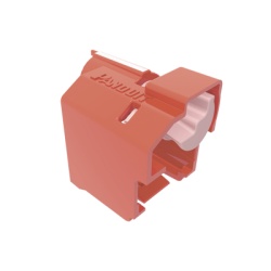 PANDUIT PSL-DCPLE Kit de 10 Dispositivos Para Impedir Desconexion de Plug RJ45 Color Rojo Incluye Herramienta para Instalar/Retirar