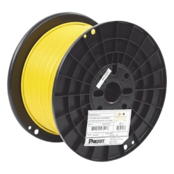 PANDUIT PUR6AHD04YL-G Bobina de Cable UTP de 4 Pares Vari-MaTriX HD Cat6A 23 AWG CMR (Riser) Color Amarillo 305 Metros (1000 Pies)