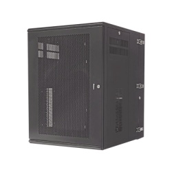 PANDUIT PZWMC1830P Gabinete PanZone de Montaje en Pared de 19in Puerta Ventilada 18 UR 762mm de Profundidad Color Negro
