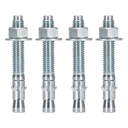 PANDUIT RFAKIT Kit de Anclaje a Piso Para Rack de 2 o 4 Postes Fabricado en Acero 4 Piezas