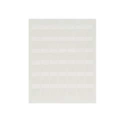 PANDUIT S100X150YAJ Paquete de Hojas con 2500 Etiquetas de Identificacion Auto-Laminadas para Impresora Laser/Inyeccion de Tinta para Cables de 4.1 a 8.1 mm de Diametro (10 - 6 AWG) Color Blanco