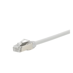 PANDUIT STP28X0.5M Patch Cord Cat6A Diametro Reducido 28 AWG Blindado S/FTP CM/LS0H 0.5 Metros (1.64 Pies) Color Blanco