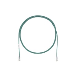 PANDUIT UTP28SP20GR Cable de Parcheo TX6 UTP Cat6 Diametro Reducido (28AWG) Color Verde 6.1 Metros (20 Pies)