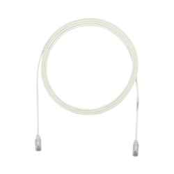 PANDUIT UTP28SP7GY Cable de Parcheo TX6 UTP Cat6 Diametro Reducido (28AWG) Color Gris 2.13 Metros (7 Pies)