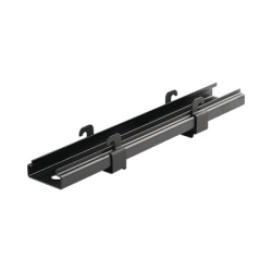 PANDUIT WGTBS8BL Soporte de Montaje a Techo Tipo Trapecio para Charolas Wyr-Grid de 8 in (203.2 mm) de Ancho Uso con Varilla Roscada de 1/2" Color Negro