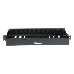 PANDUIT WMPSE Organizador de Cables Horizontal PatchLink Doble (Frontal y Posterior) Para Rack de 19in 1UR