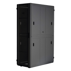 PANDUIT XGL64212B Gabinete FlexFusion? XGL (Light) para Centros de Datos 42 UR 600 mm de Ancho 1070 mm de Profundidad Fabricado en Acero Color Negro