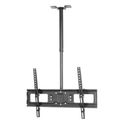 PEERLESS TVC3260 Montaje de techo Inclinable y Ajustable para pantallas desde 32-75 pulgadas / Capacidad de Carga 50 kg / VESA 200x200 hasta 600x400 / Acabado Resistente a Rasgunos / Incluye Herrajes
