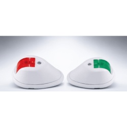 PERKO 0274W00DP1 LED Navegacion USCG 2 Millas Nauticas (2 nm) / Certificado USCG / Para Embarcaciones a Motor < 20 m (65.6 ft) / Material Bronce o Polimero / 12V LED 4.8W / Bajo Calor y Larga Vida