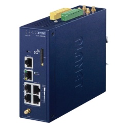 PLANET LCG-300-NR (LoRa) Gateway Industrial LoRaWAN Celular 5G NR Con 5 Puertos 10/100/1000T