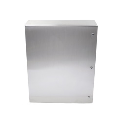 PRECISION PST-8010030-INOX-B Gabinete de Acero Inoxidable IP66 Uso en Intemperie (800 x 1000 x 300 mm) con Placa Interna Galvanizada.