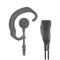 PRYME SPM-333EB MICROFONO DE SOLAPA ESTILO GANCHO PARA MOTOROLA HT-750 1250 1550 PRO-5150 5550 7150/ 9150/ MTX850LS/ PTX700/ 760/ 780. - Img 2